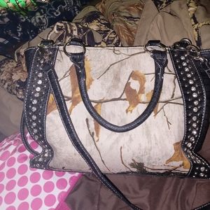 Camouflage purse
